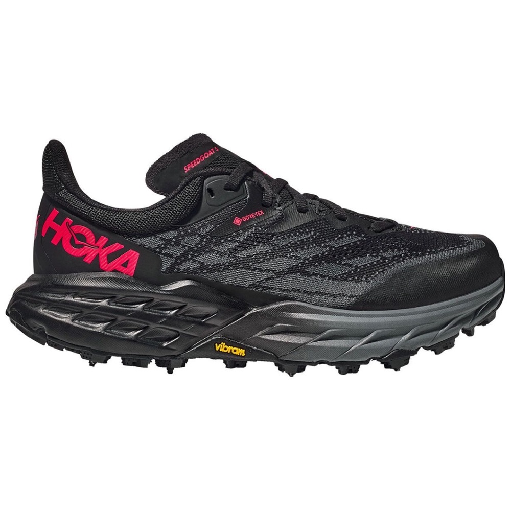 HOKA Speedgoat 5 GTX Spike Trail Running Shoe - Women's Vibram Gore-Tex black